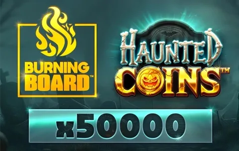 Haunted Coins Burning Board